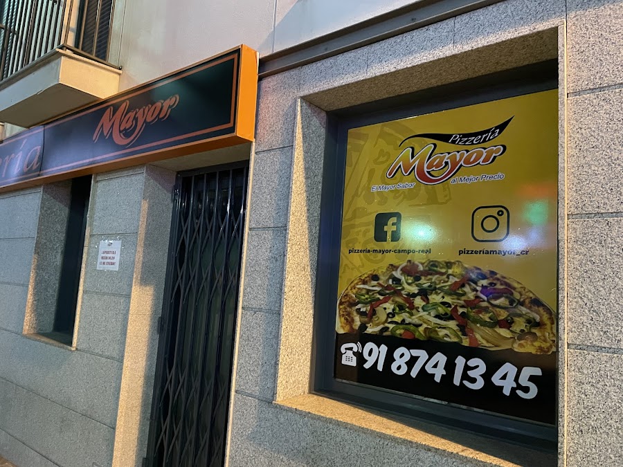 Pizzería Mayor, Campo Real